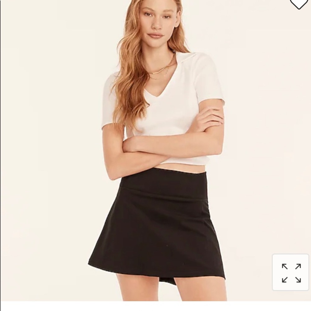 J. Crew CloudStretch high-rise sports skirt